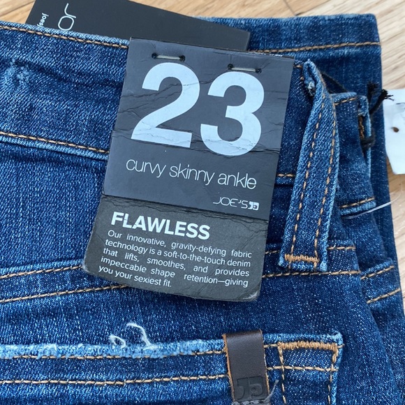 JOES MID RISE CURVY SKINNY ANKLE STRETCH KALEY WASH JEANS - Picture 5 of 7